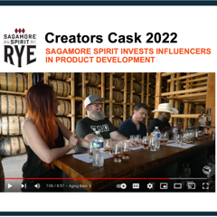 Creators Cask 2022: Sagamore Spirit Invests Influencers in Product Development - Sagamore Spirit with Three Cheers