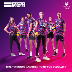 Equal Jersey  - Volleyball World with Ogilvy Social Lab - Amsterdam