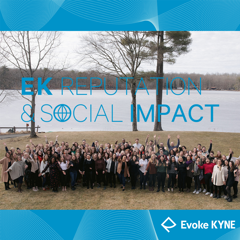 Evoke Kyne Reputation & Social Impact: Much more than marketing  - Evoke Kyne with 