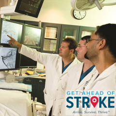 Get Ahead of Stroke  - Society of NeuroInterventional Surgery  with BCW, Direct Impact