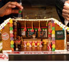 Gingerbread Dive Bars - Miller High Life with ICF Next