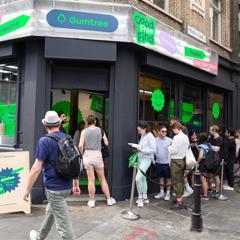 Gumfree - the Completely Free Pop Up Shop - Gumtree with Tin Man
