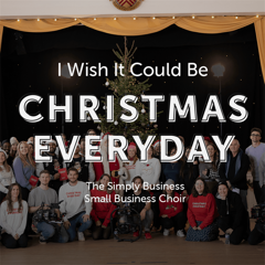 I Wish It Could Be Christmas Everyday - Simply Business with Frank