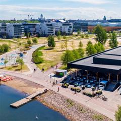 Little Finlandia's national and international publicity raised the Helsinki design story to a new level - Finlandia Hall with Ahjo Communications, PING Helsinki