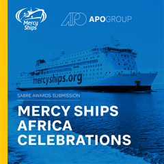 Mercy Ships Africa Celebrations - Mercy Ships with APO Group