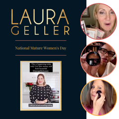 National Mature Women's Day - Laura Geller Beauty with Small Girls PR