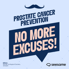 Prostate cancer prevention - no more excuses! - Slovak Urological Society, Janssen with Seesame
