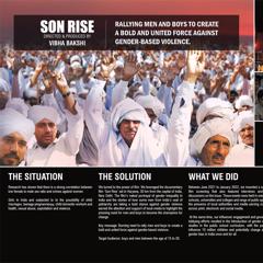 Son Rise – Rallying Men and Boys to Create A Unified and Bold Force Against Gender Based Violence - Vibha Bakshi with Weber Shandwick