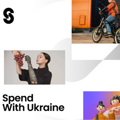 The Brand Agency x Spend with Ukraine - Spend with Ukraine with 