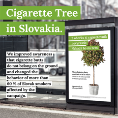 The Story of Cigarette Tree - Slovak Association for Branded Products with Neopublic