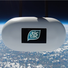 Tic Tac Launches into Space - Tic Tac with Golin