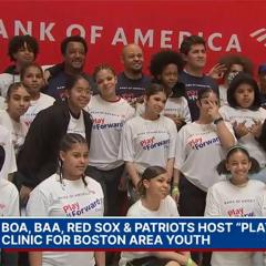 Bank of America Play it Forward Clinics - Bank of America with Burson
