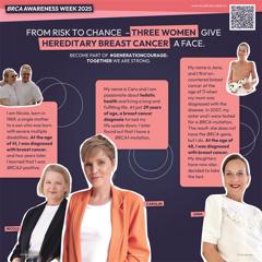 BRCA Awareness Week 2025 – Knowledge that changes lives. - MSD Sharp & Dohme GmbH (MSD) & AstraZeneca GmbH (AZ) with GCI Health Unternehmensberatung für Kommunikation GmbH  ABC Healthcare Gesellschaft für Kommunikation mbH & Co. KG