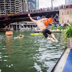 Chicago River Swim - Chicago River Swim with Beth Heller Consulting