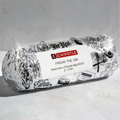 Chipotle Mexican Grill - Tatted Like a Chipotle Bag - Chipotle Mexican Grill with Day One Agency