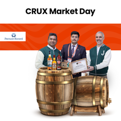 CRUX Market Day - Pernod Ricard India with Value 360 Communications Pvt Ltd. 