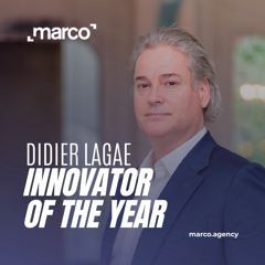 Didier Lagae: Innovator of the Year - MARCO with MARCO