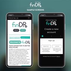 finDR (pronounced finder) - Profmed with Faith & Fear, and Retroviral