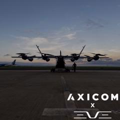 First Flight - Eve Air Mobility with Axicom