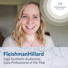 FleishmanHillard’s Ines Schumacher and Sage Synthetic Audiences - N/A (Individual Award) with FleishmanHillard