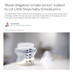Formula for Change: Iceland Foods’ Fight for Families - Iceland Foods  with 