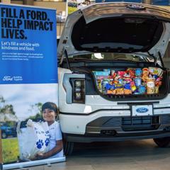 Global Dealer Food Drive - Ford with 