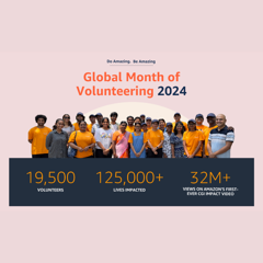 Global Month of Volunteering (GMV)  - Amazon with Gnothi Seauton