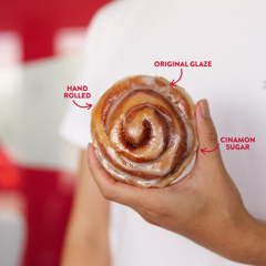 Hand-crafting a cinnamon scroll sell out - Krispy Kreme  with Sling & Stone