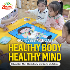 Healthy Body, Healthy Mind Fruit & Vegetable Class - Zespri with Prain Global