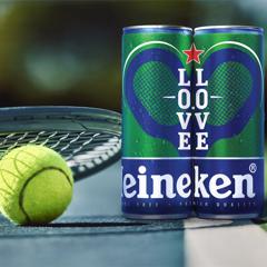 Heineken 0.0 Brings the L0VE.L0VE for Moderation to US Open - Heineken with 