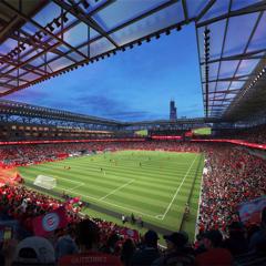 Launching Chicago Fire FC’s New Stadium - Chicago Fire FC  with Praytell 