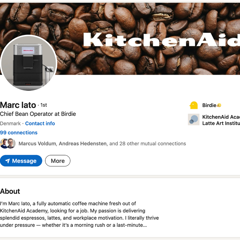 Marc Iato - KitchenAid Nordics with Grey Denmark