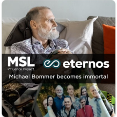 Michael Bommer becomes immortal - Eternos.Life with MSL Germany