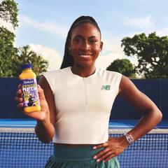 Naked Smoothies x Coco Gauff - Naked with MullenLowe U.S. Public Relations
