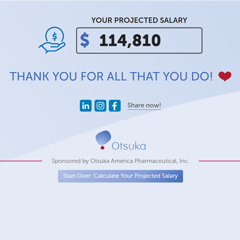 Otsuka Salary.com Family Caregiver Calculator - Otsuka America Pharmaceuticals with WE Communications