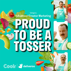 Proud to be a Tosser - Deliveroo with Coolr 