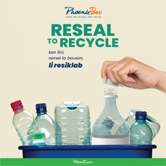 Reseal to Recycle - Kan fini, remet to bouson, li resiklab - PhoenixBev - PhoenixEarth with Zethical Ltd