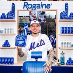 Rogaine x Mets Home Opener  - Rogaine with M Booth Health