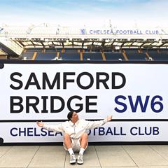 Sam-ford Bridge - Chelsea FC Women with Hope&Gloru