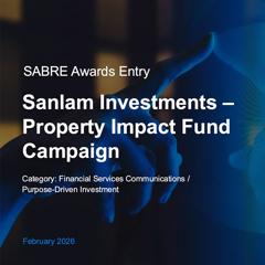 Sanlam Investments – Property Impact Fund Campaign - Sanlam Investments  with Accenture Song
