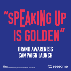 „Speaking up is golden“, launch brand awareness campaign - Whistleblowers Protection Office with Seesame, Mannschaft