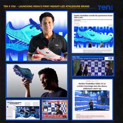 TENxYOU – LAUNCHING INDIA’S FIRST INSIGHT-LED ATHLEISURE BRAND - TENxYOU with FINN Partners