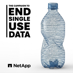 The Campaign to End Single Use Data for NetApp by Fight or Flight  - NetApp with Fight or Flight
