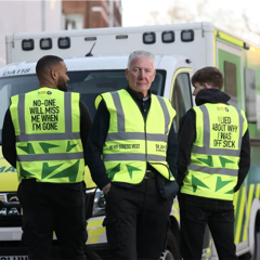The Hi Vis Stress Vest - St John Ambulance with Fight or Flight