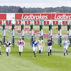 The Ladbrokes Jockey Sprint at Ayr Racing Festival - Ladbrokes x Ayr Racecourse with Ladbrokes x FINN Partners x Ayr Racecourse