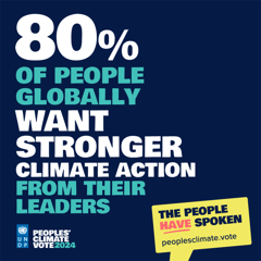 The Peoples' Climate Vote  - The United Nations Development Programme  with Browning Environmental Communications