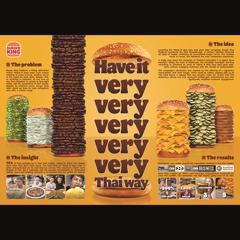 The Real Burger - BURGER KING  with Ogilvy Thailand 