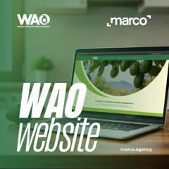 WAO Website - World Avocado Organization with MARCO Agency