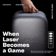 When Laser Becomes a Game:  JMGO at IFA 2024 - JMGO with muse per se