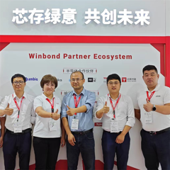 Winbond Captivates at electronica Shanghai 2024 - Winbond with Influence Matters